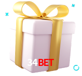 Receba seus bônus de boas-vindas no 34BET