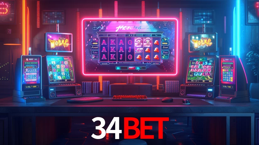 Sinta a adrenalina dos jogos de cassino com 34BET